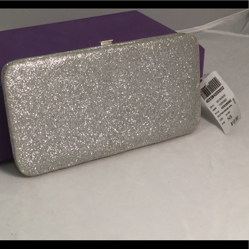 Slender Sparkly Clutch